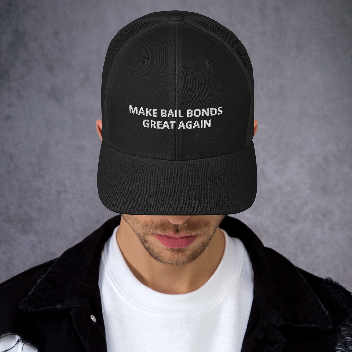 Make Bail Bonds Great Again Trucker Cap