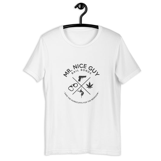Camp Style save the handcuffs Unisex t-shirt