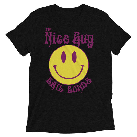 Smily Face black t-shirt